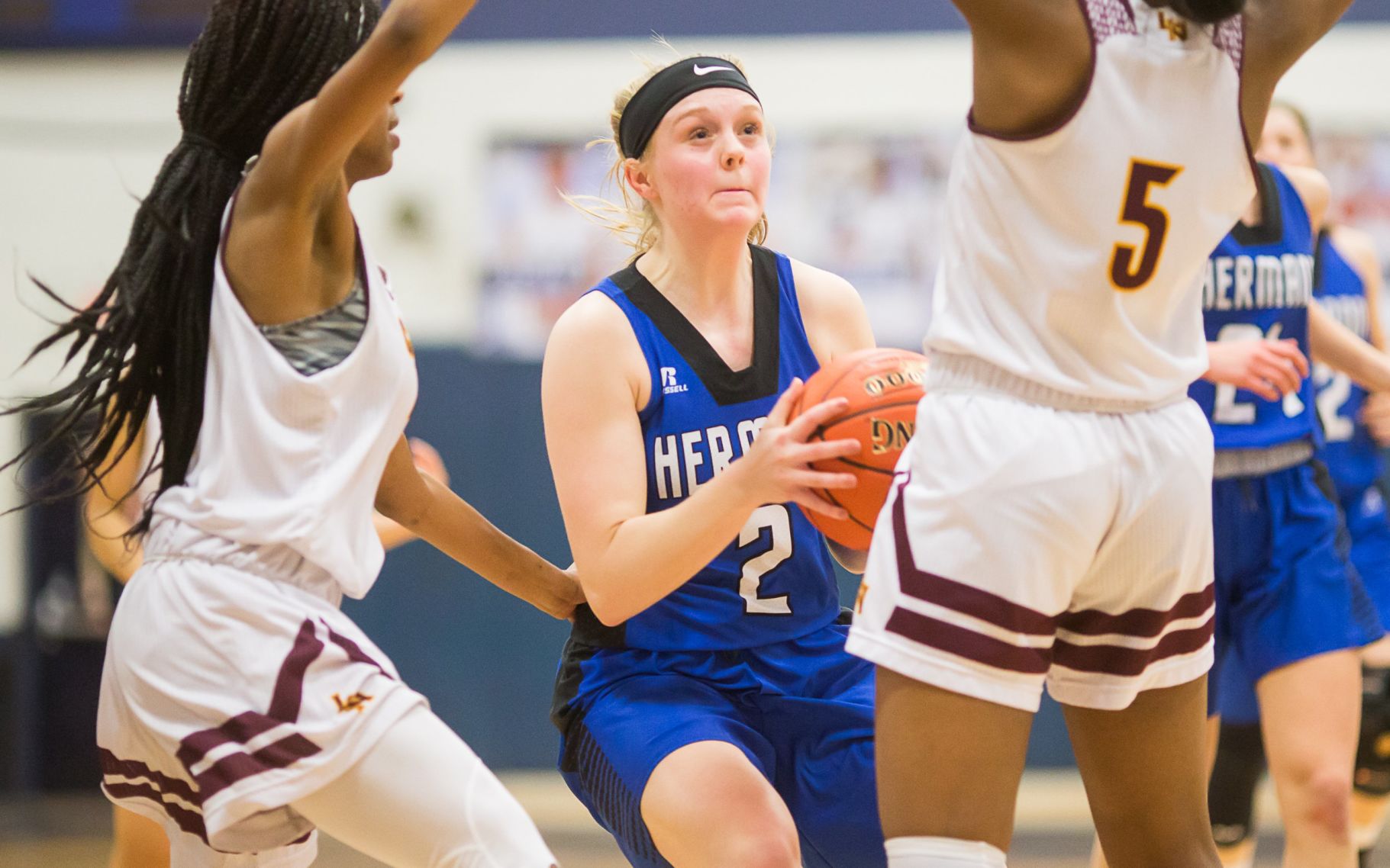 Lutheran North vs. Hermann girls basketball